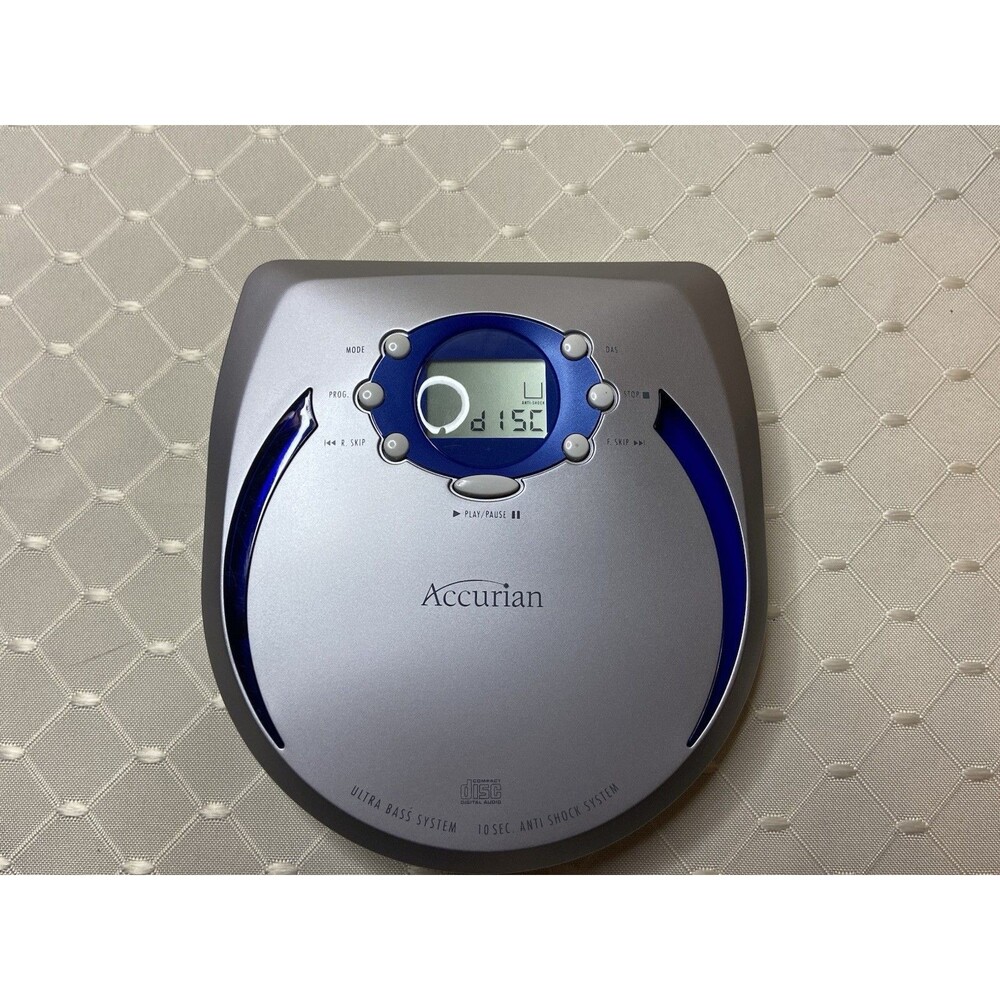 Radio Shack Accurian Portable CD Player FOR PARTS OR REPAIR